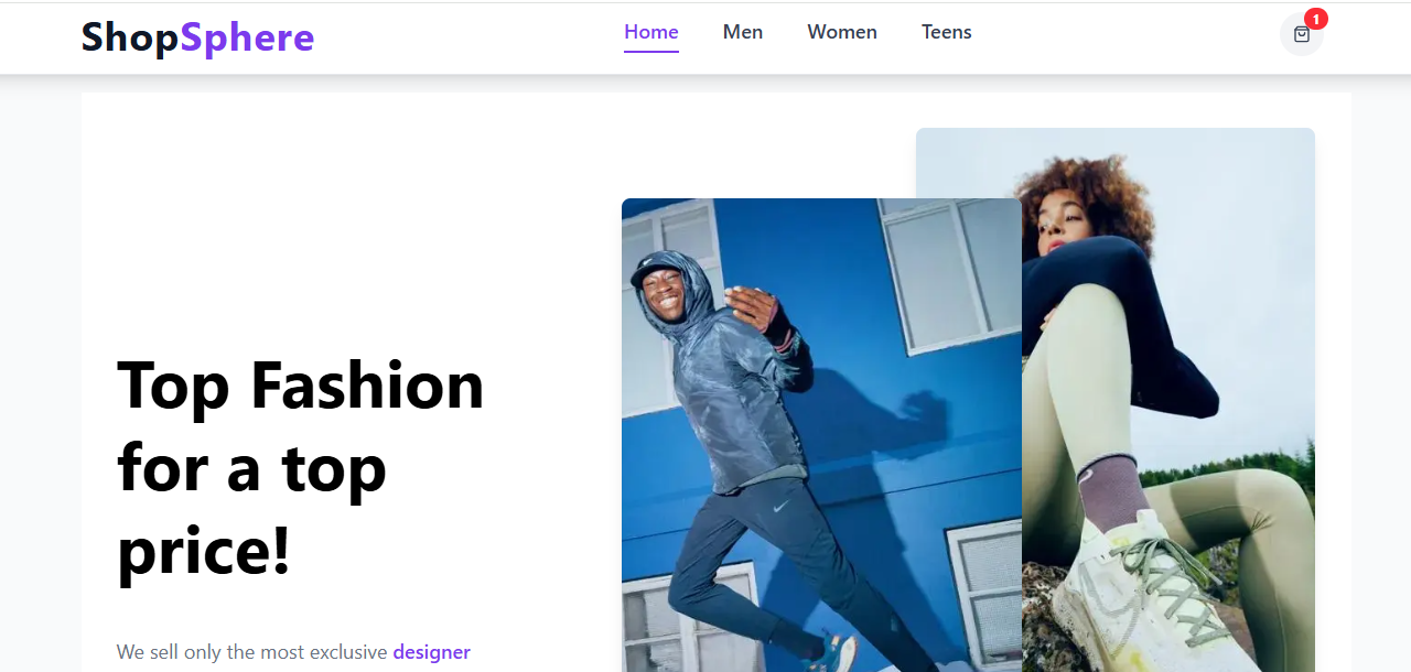 ShopSphere E-commerce - Online Store